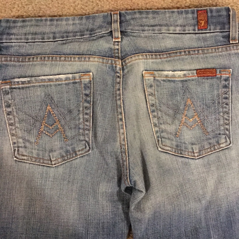 7 for all Mankind bootcut jeans - Picture 3 of 5